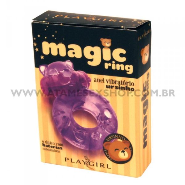 Anel Vibratório ursinho - Magic Ring