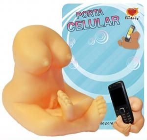 Porta celular erótico